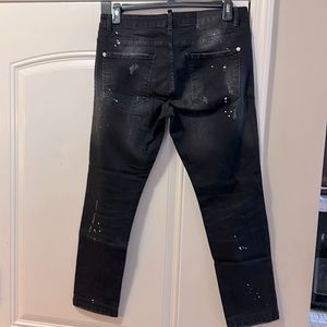 DSQUARED2 Black fitted denim👖